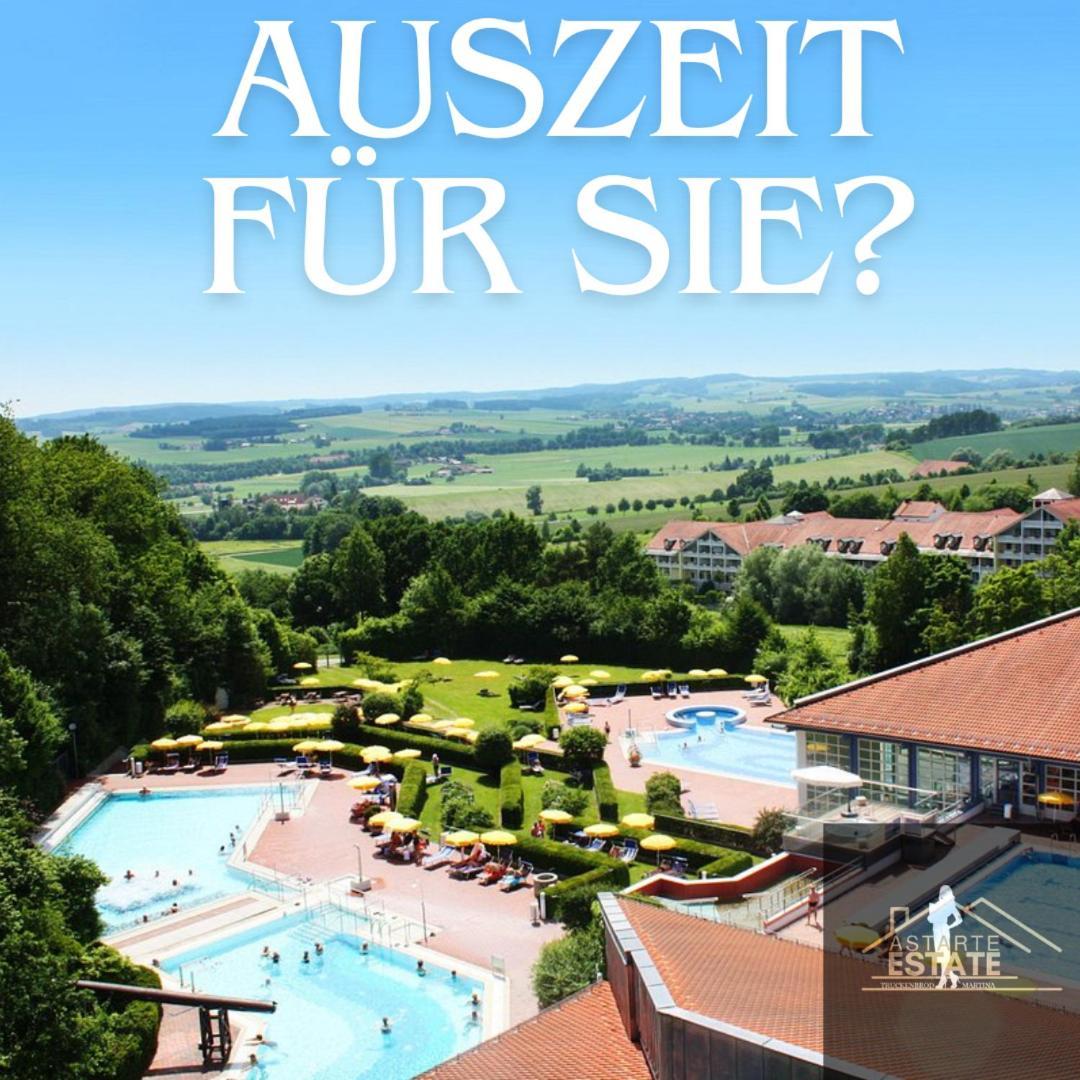 Fewo 20 - Appartement Im Rottalblick - Youngmodern Wohnen, Tiere Willkommen, Bademantelgang Zur Therme, Tv Und Balkon Bad Griesbach im Rottal Exterior foto
